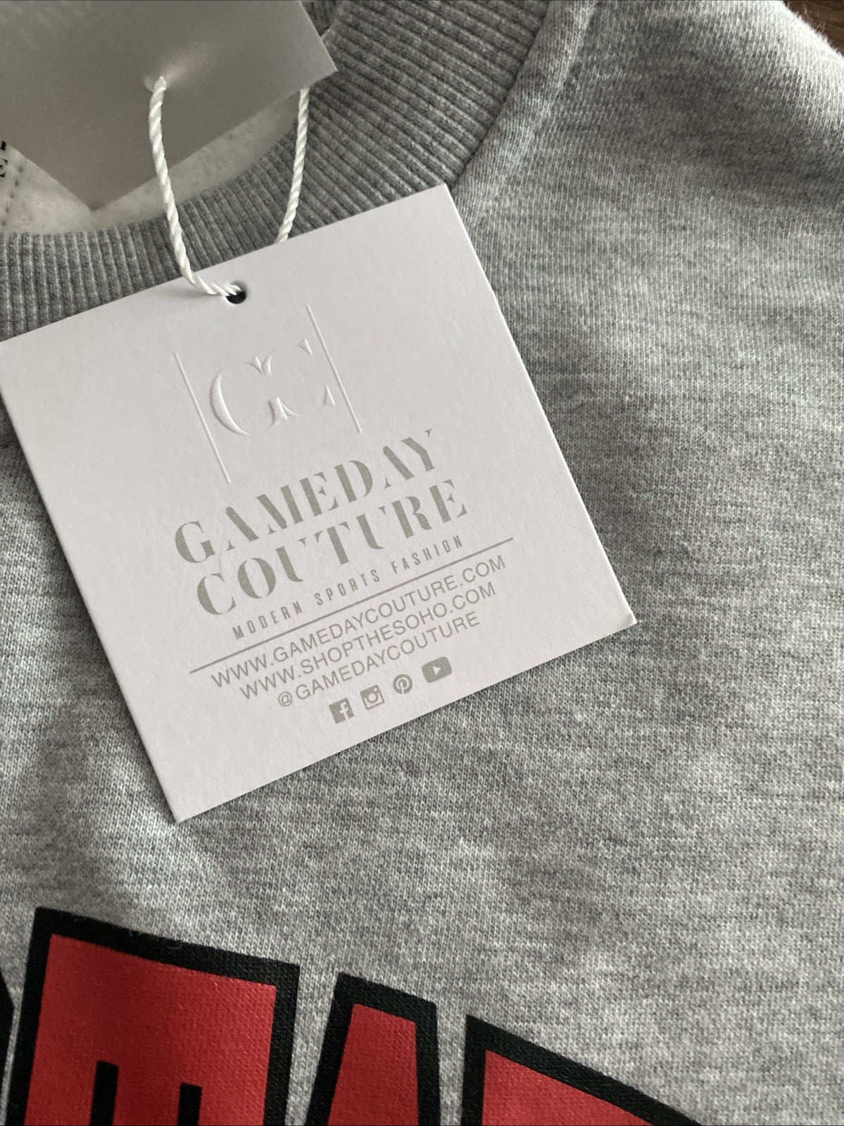 Ohio State University buckeyes game day couture Women’s medium sweatshirt NWT 