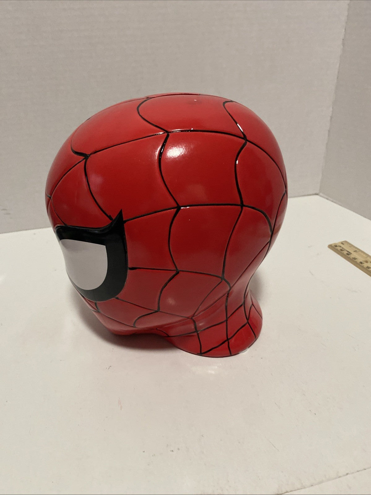 Marvel Spider-Man Head Ceramic Coin Bank