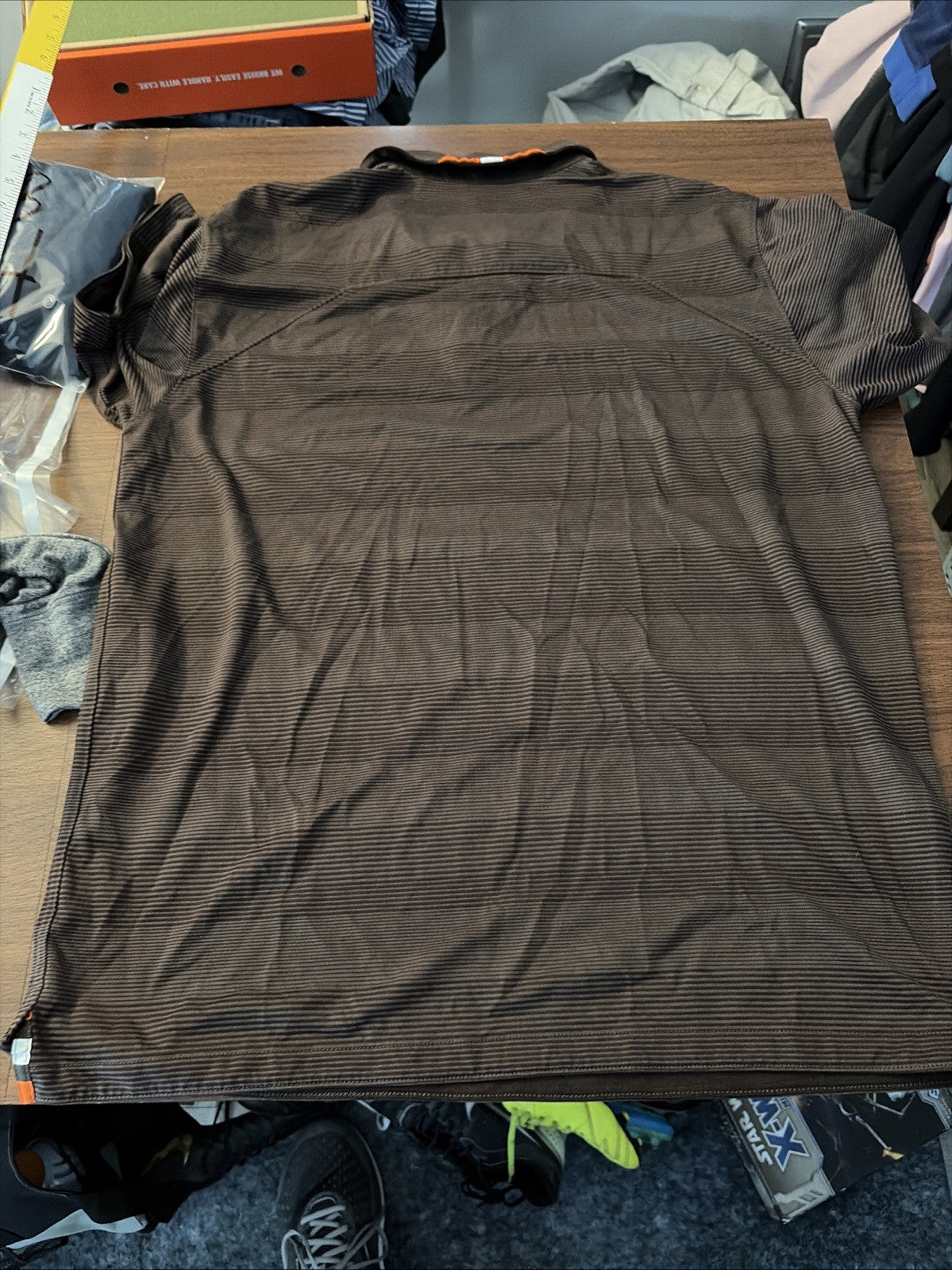 Nike Dry Fit Nfl On Field Apparel Cleveland Browns Men’s Short Sleeve Size Large