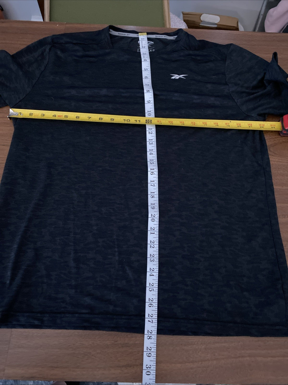 Reebok Black Camo Tee Shirt - Size Adult Large
