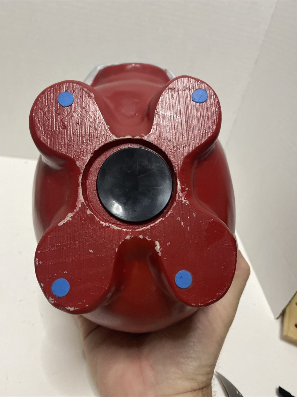 OSU Ohio State University buckeyes Ceramic Piggy Bank College Football 9”