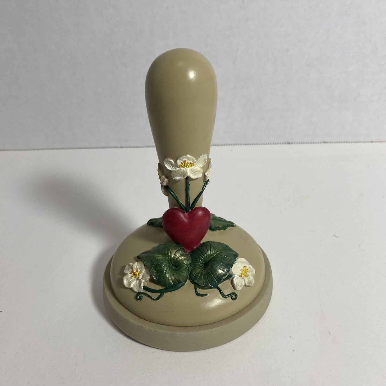 Brown bag art 1998 hearts and flowers No57 cookie press stamp