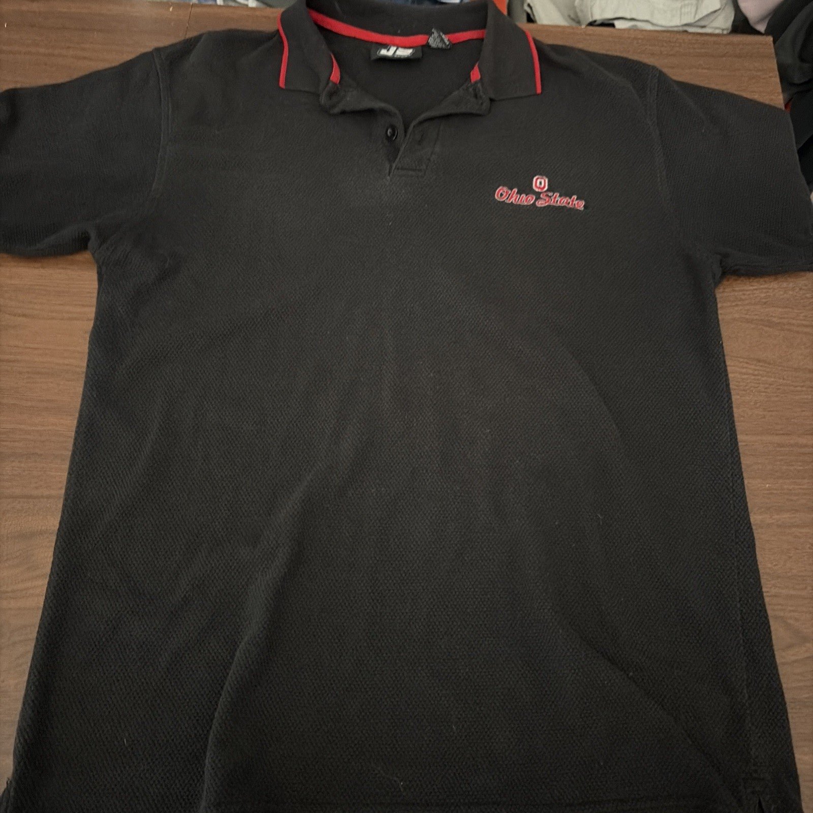 J2 Sport Ohio State University Buckeyes Polo Men’s Size Large Short Sleeve