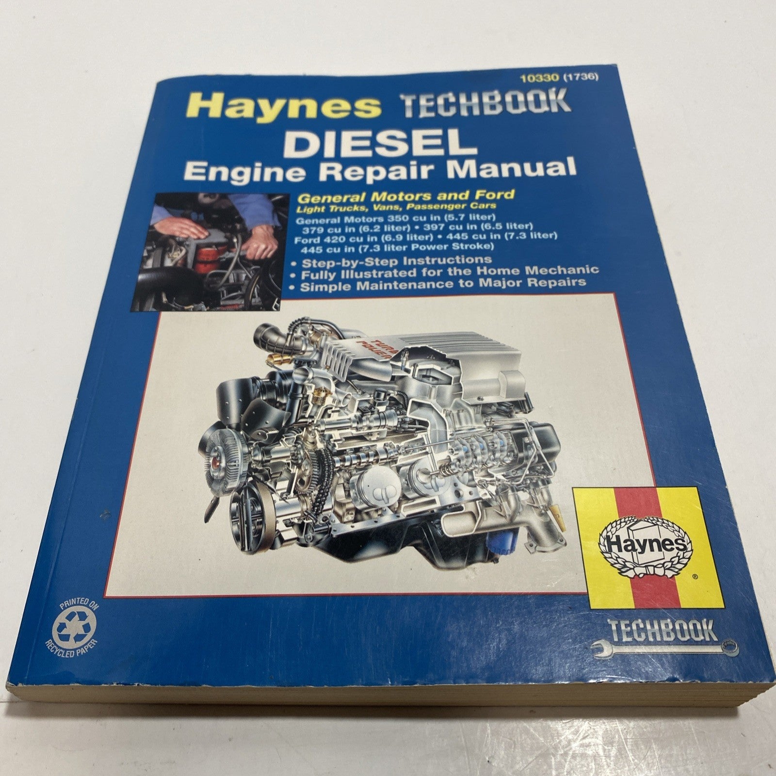 Haynes Techbook Diesel Engine Repair Manual    10330
