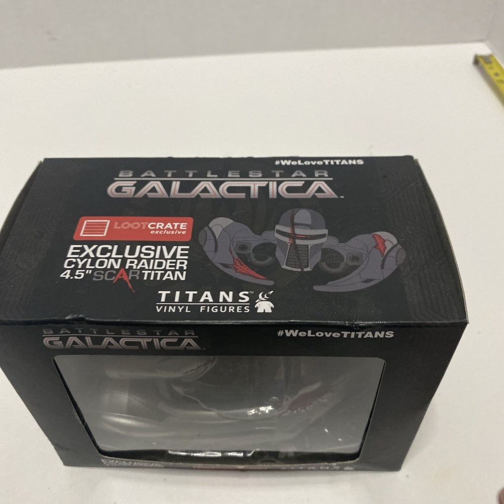 Loot Crate Battlestar Galactica Cylon Raider 4.5" Scar Titan Titans Vinyl Figure