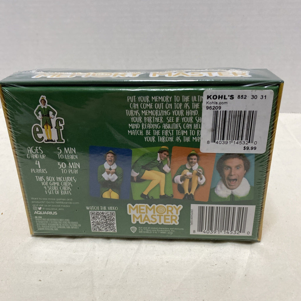 Brand New Elf - Memory Master Card Game