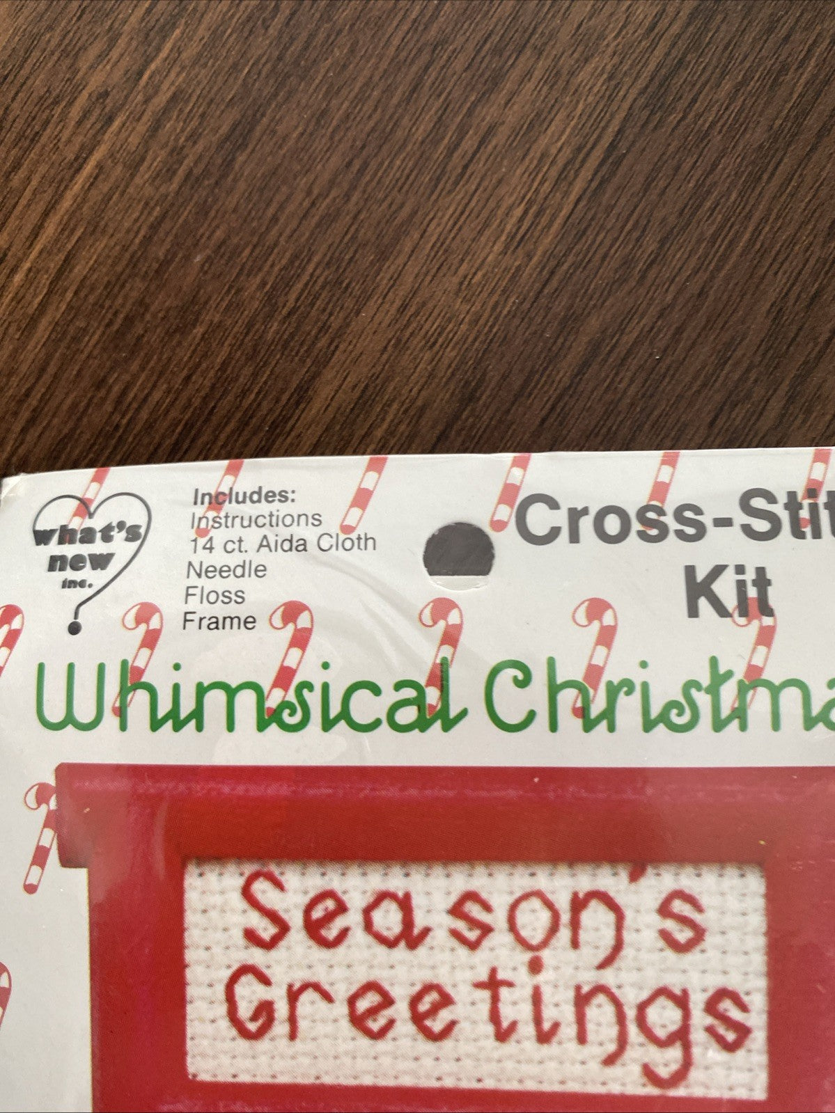Whimsical Christmas Ornament Counted Cross Stitch Kit Cat What's New