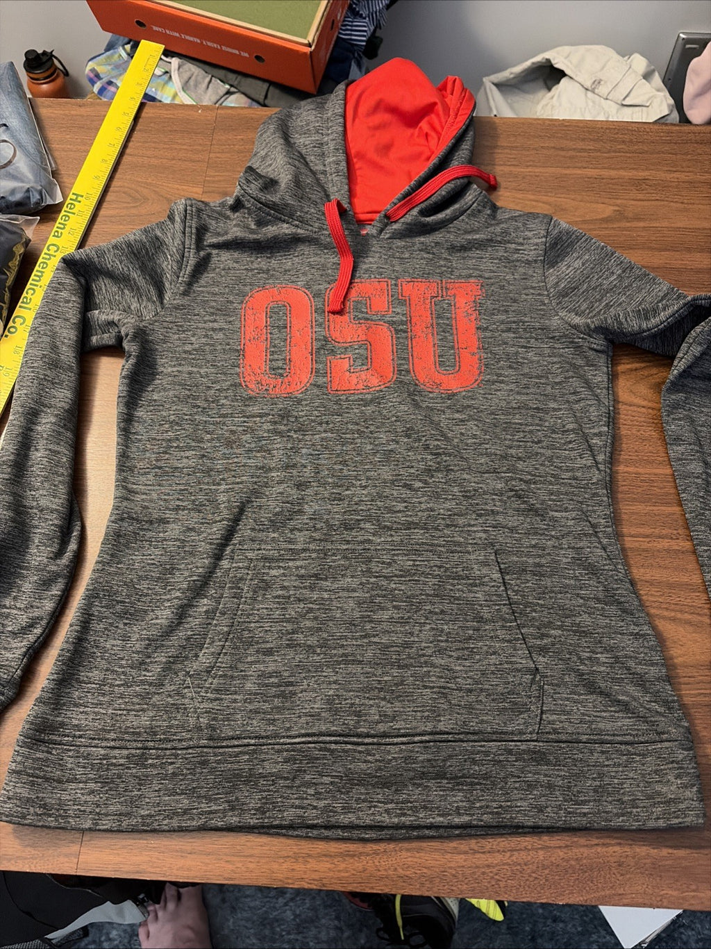 OSU Ohio State University Buckeyes Authentic Apparel Hoodie, Women’s Medium