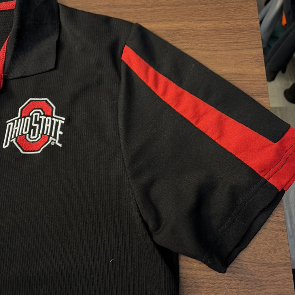 The Ohio State University Buckeyes Men’s Large Polo Short Sleeve Shirt