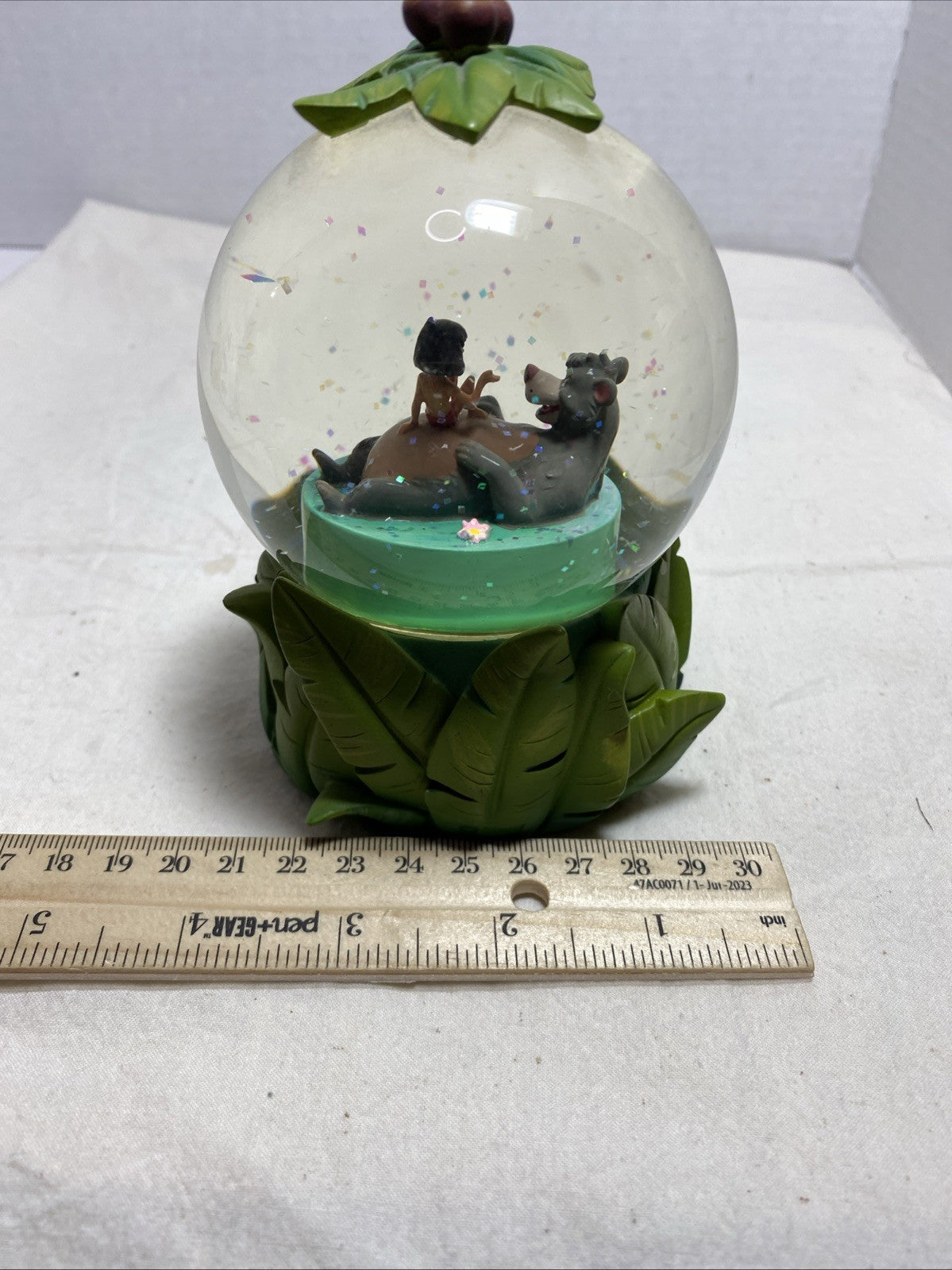 Mowgli / Baloo - Snowglobe! Walt Disney Jungle Book Vtg. Collectible!