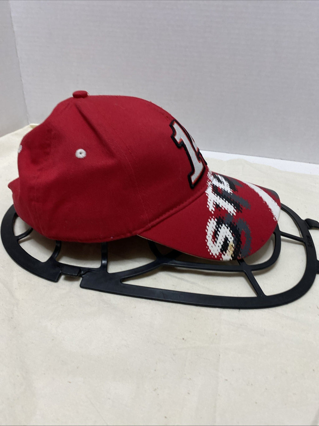 Tony Stewart #14 Mobil 1 NASCAR Hat Adjustable Dad Cap Stewart Thrashed Vntg 
