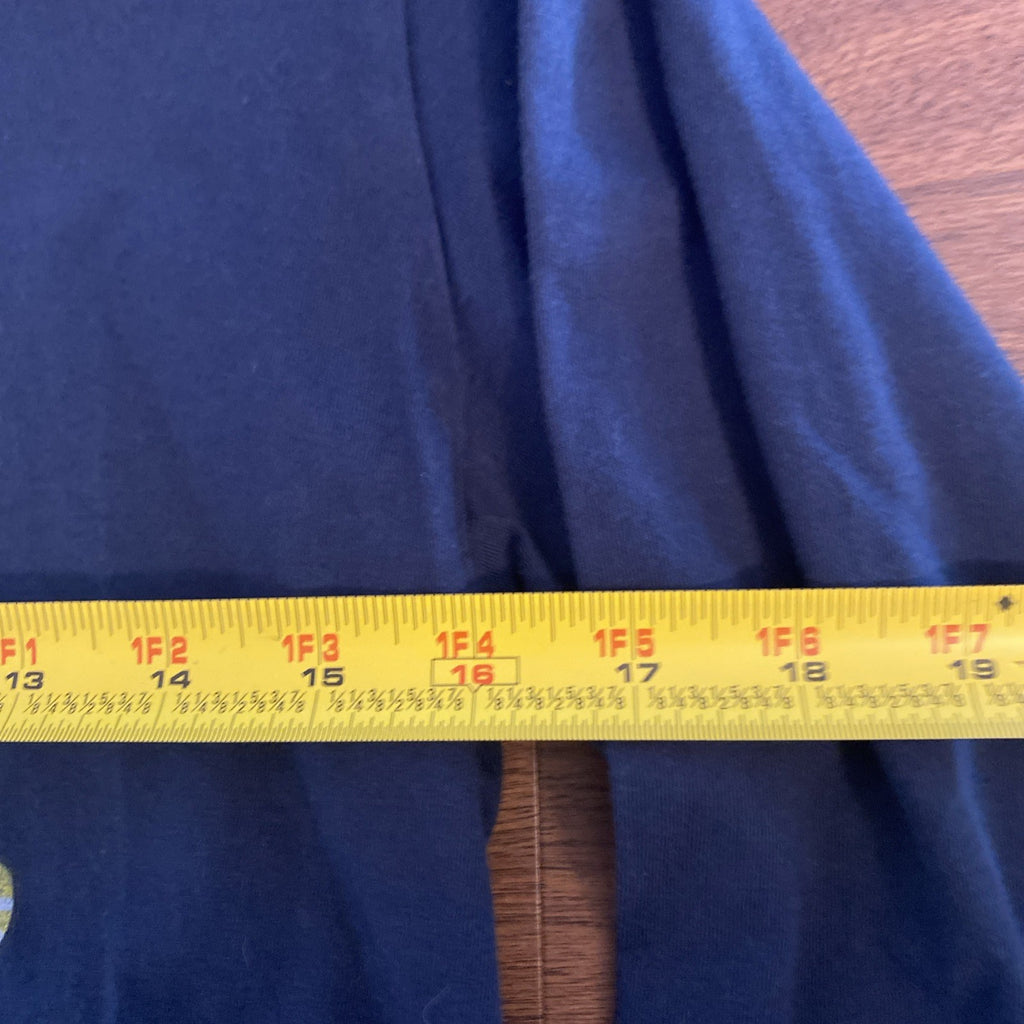 Live and tell Pusheen cat long sleeve blue Youth top size youth large