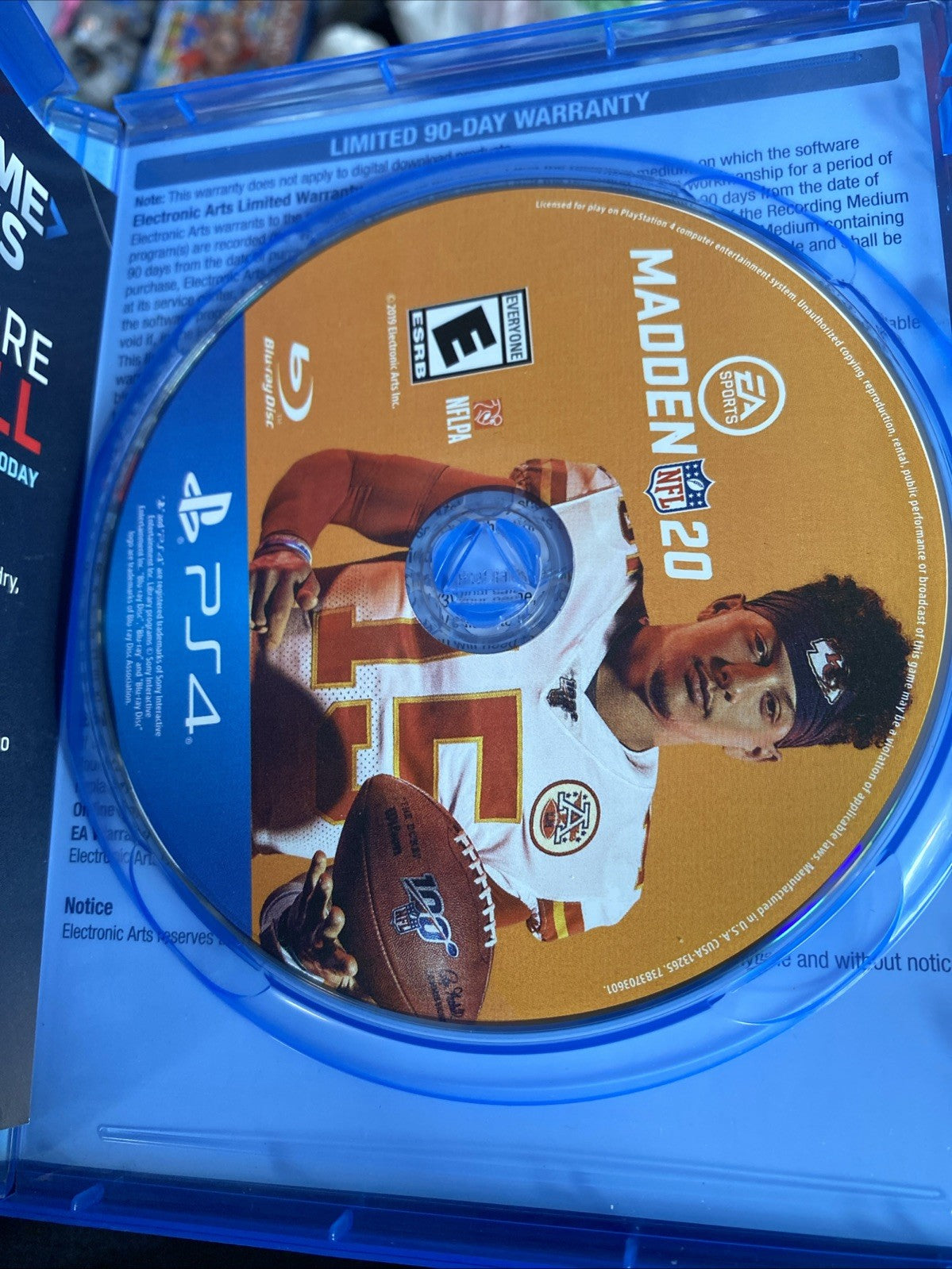 Madden NFL 20 Standard Edition Sony PlayStation 4 2019 Complete Tested