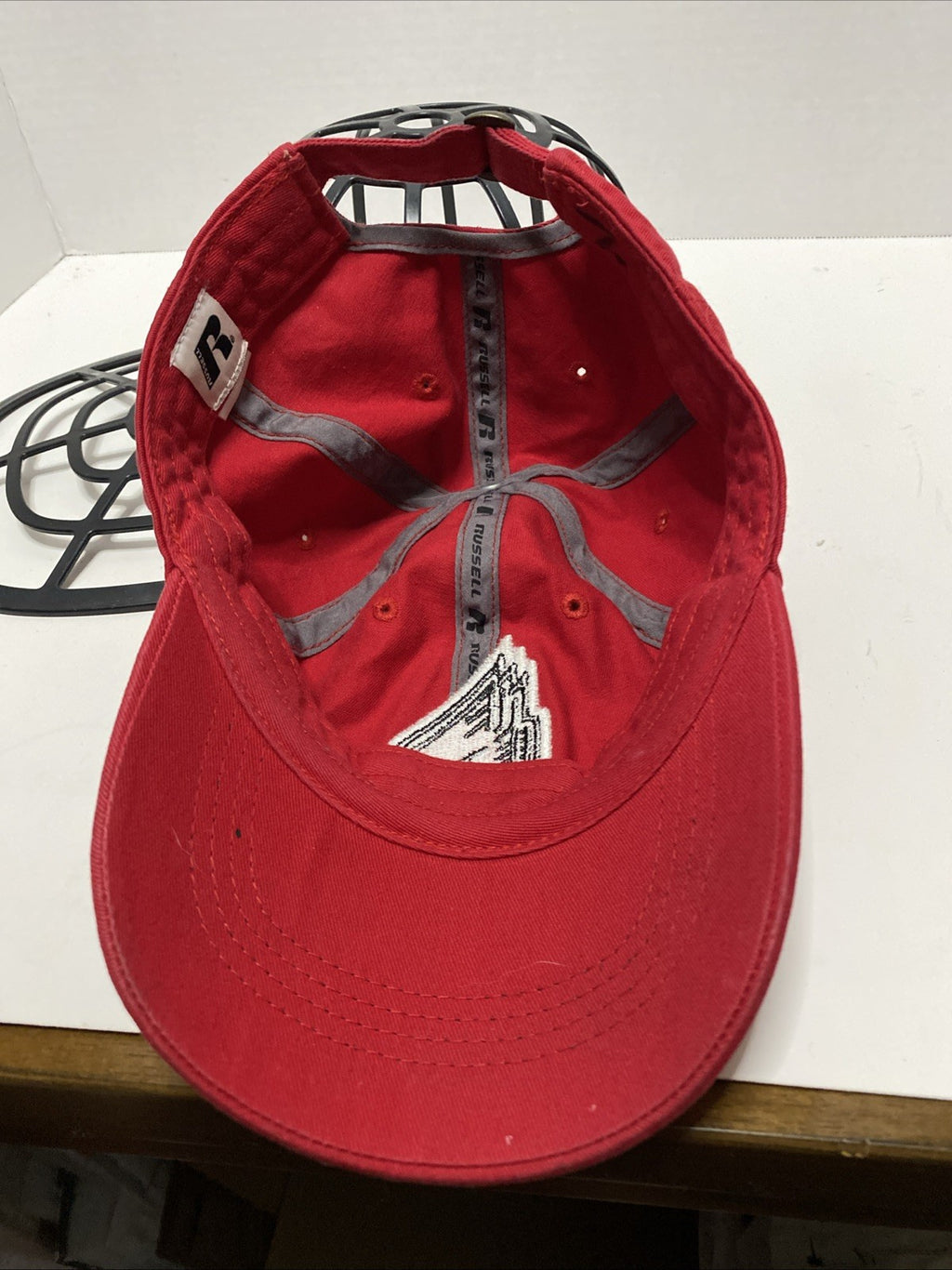 Ball State University Cardinals Strap back Hat Embroidered -Russell