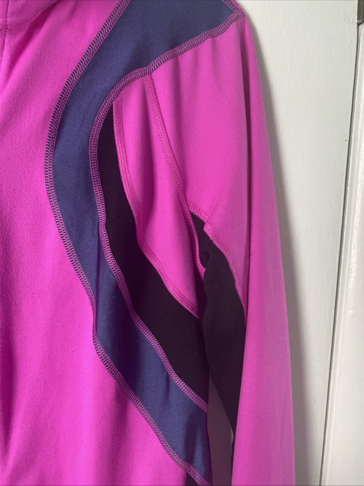 Fila Sport Full Zip Performance Hot Pink Long Sleeve Jacket