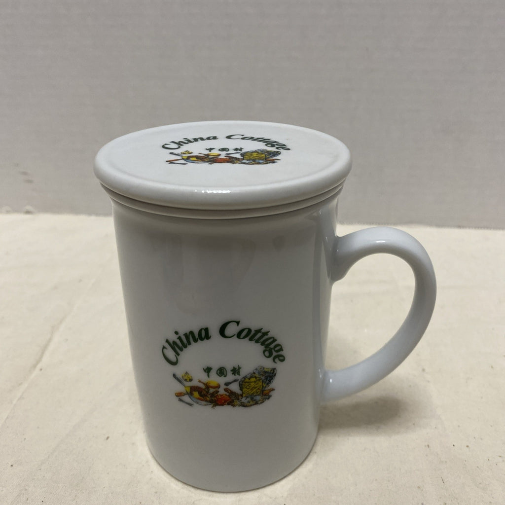 Towin China Cottage Tea Infuser Cup With Lid