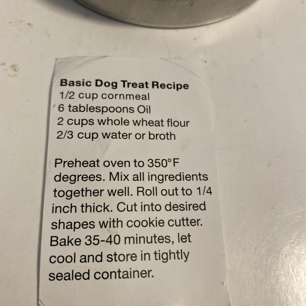 R&M International 1871 Mini Dog Cookie Cutters in Storage Tin, Paw, Dog,... 