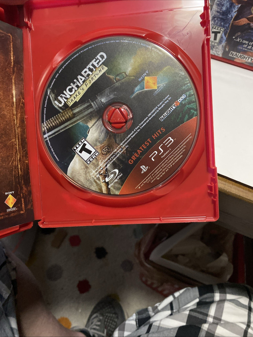 Uncharted Dual Pack (Sony PlayStation 3, 2011) Complete with Manuals