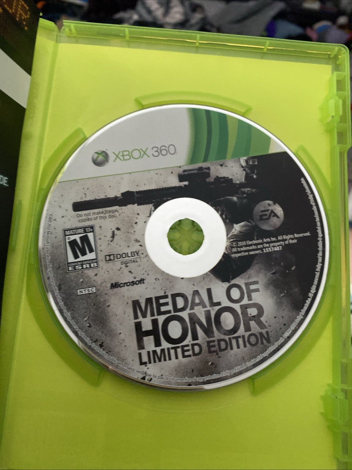 Medal of Honor (Microsoft Xbox 360 2010)