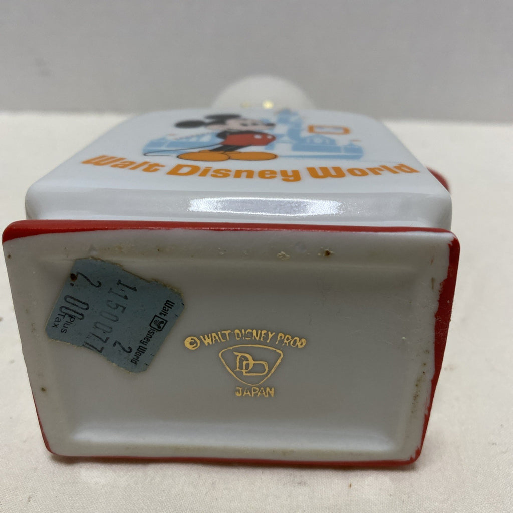 Vintage Walt Disney Production Mickey Finger Oil Lamp Made In Japan -