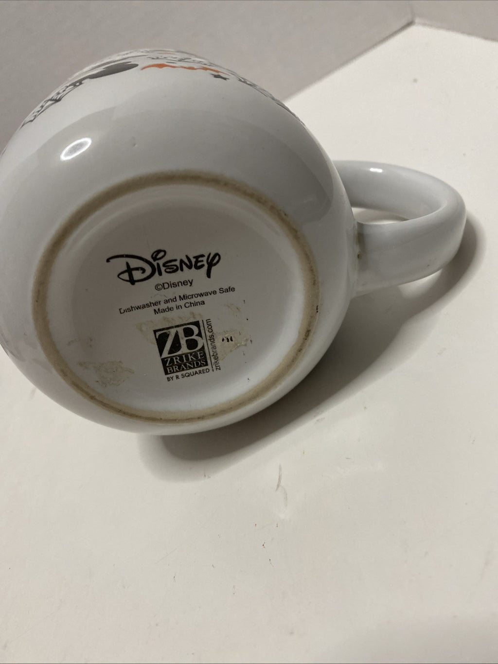 Mickey Mouse Ears With Bats & Spiderweb Halloween Coffee Mug Disney
