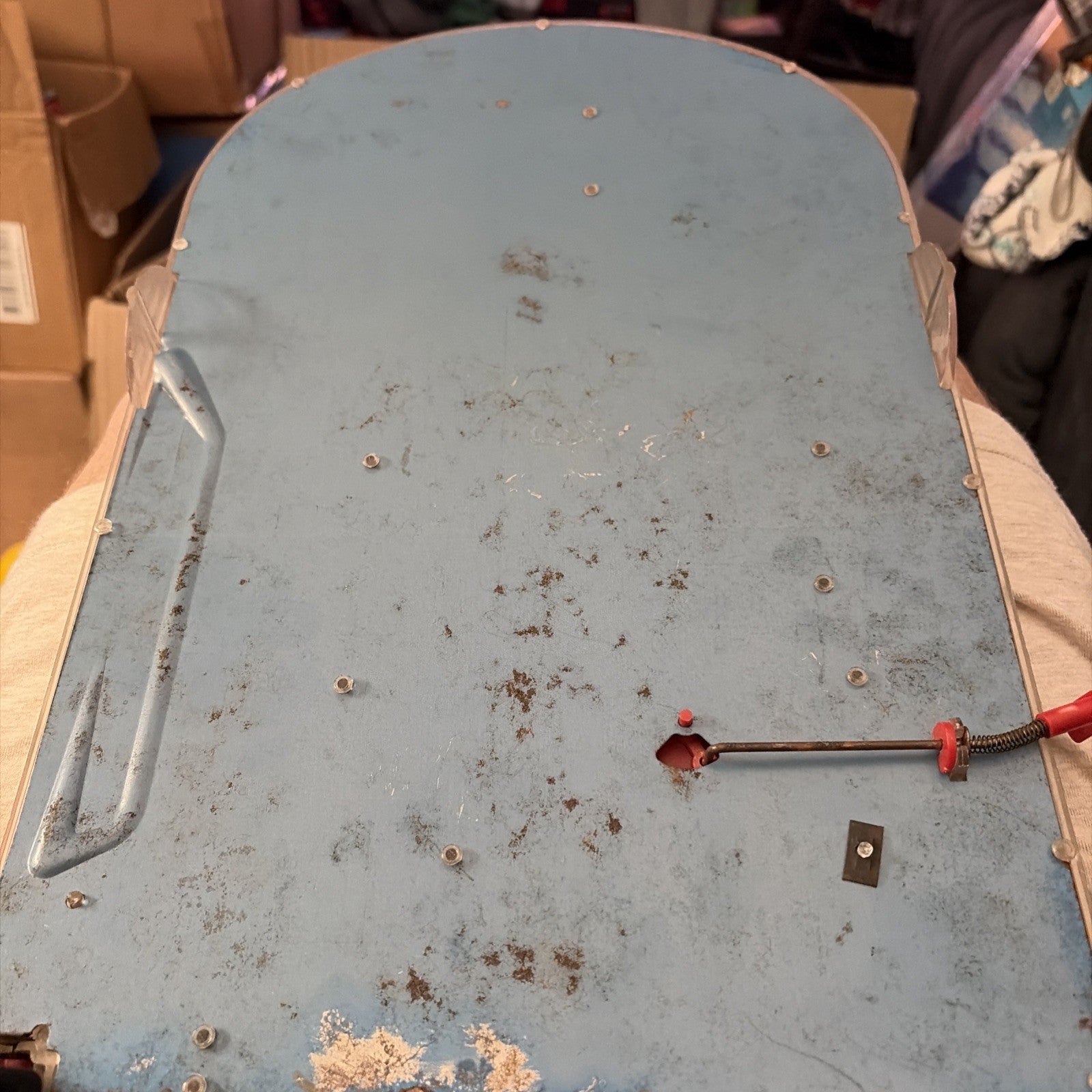 Vintage 1950s Marx Toys "COMBAT”  Table Top Pinball Game