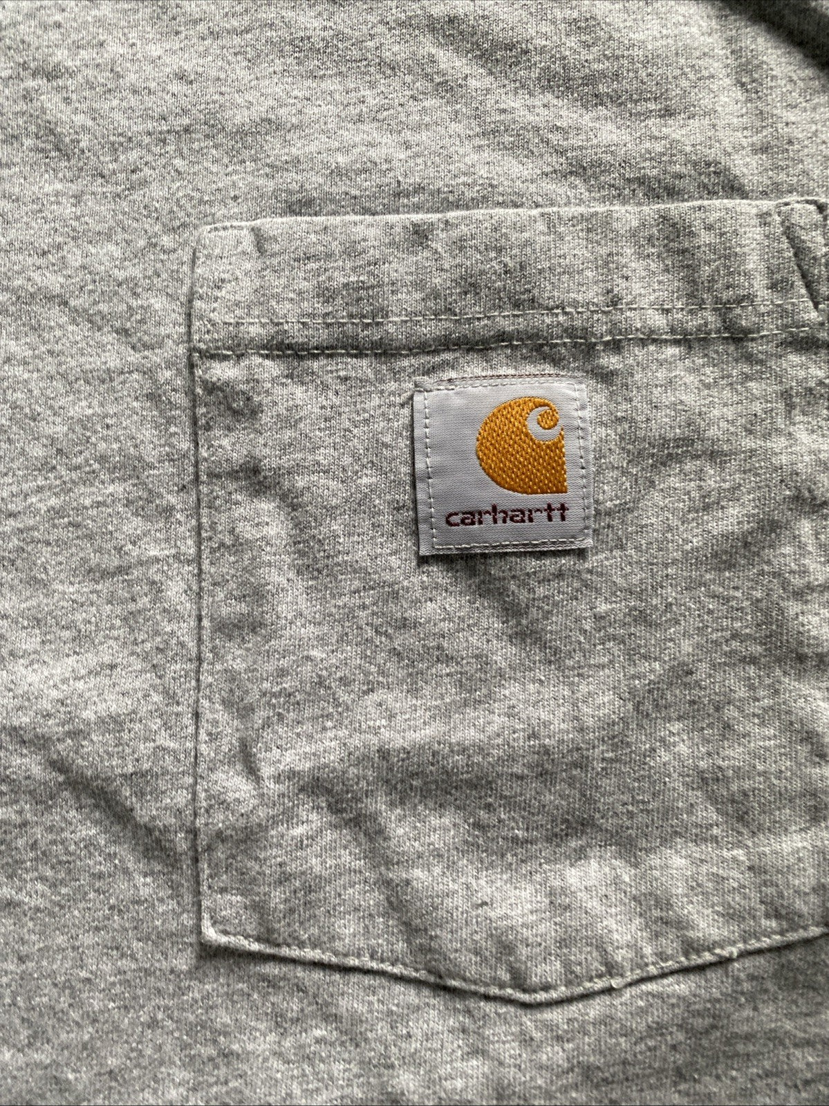 Carhartt Shirt Mens Size XLT Gray T-Shirt Short Sleeve Original Fit Tee  Crew
