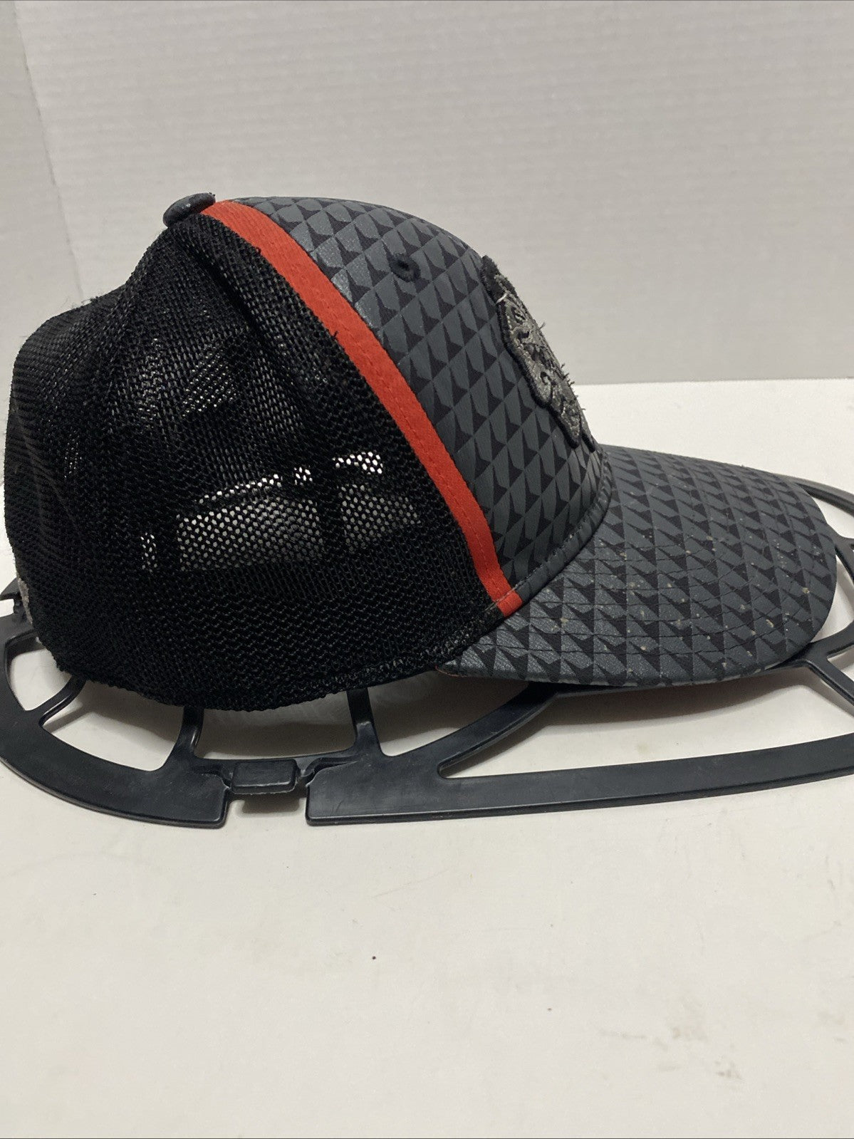 NHL Chicago Blackhawks Center Ice Reebok Black Snap back Mesh Adult Cap