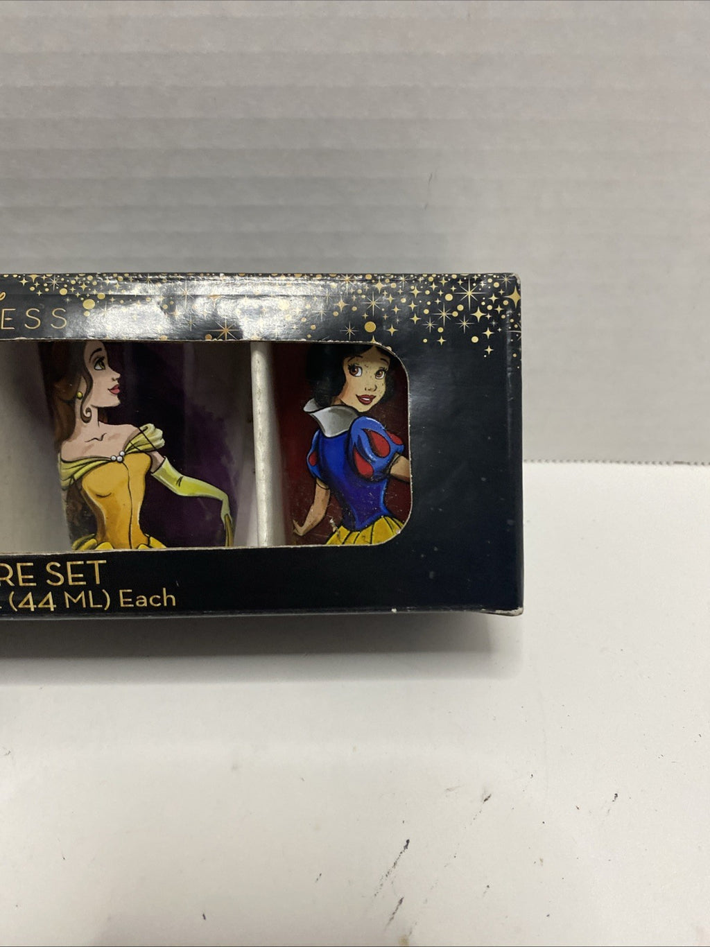 Disney Fashionista Princesses 4 Piece Mini Glass Set