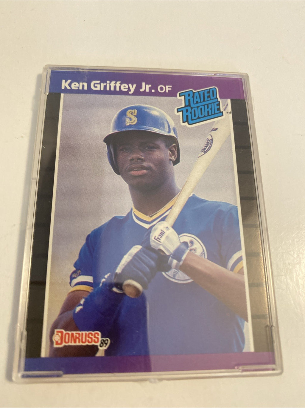 Ken Griffey Jr , 1988 , Leaf , #33 , Plastic Protected