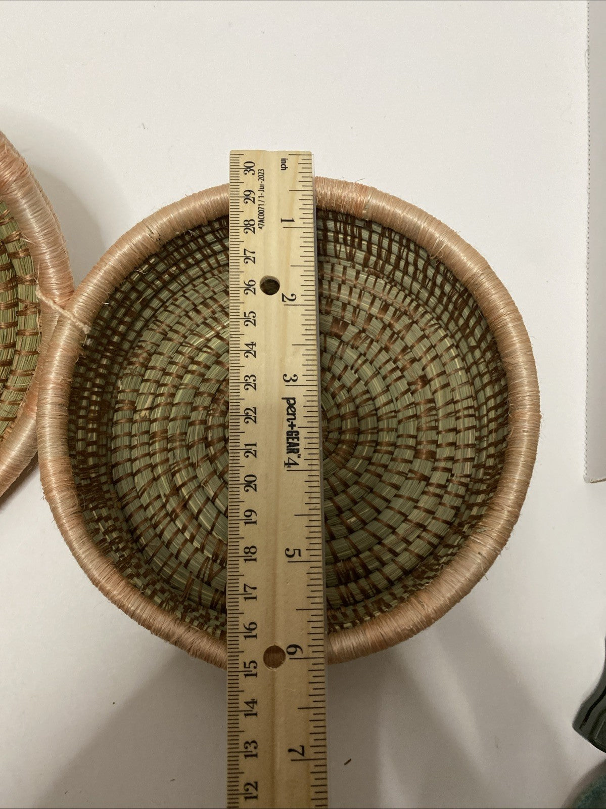 Opalhouse Jungalow Woven Pom Lidded Basket