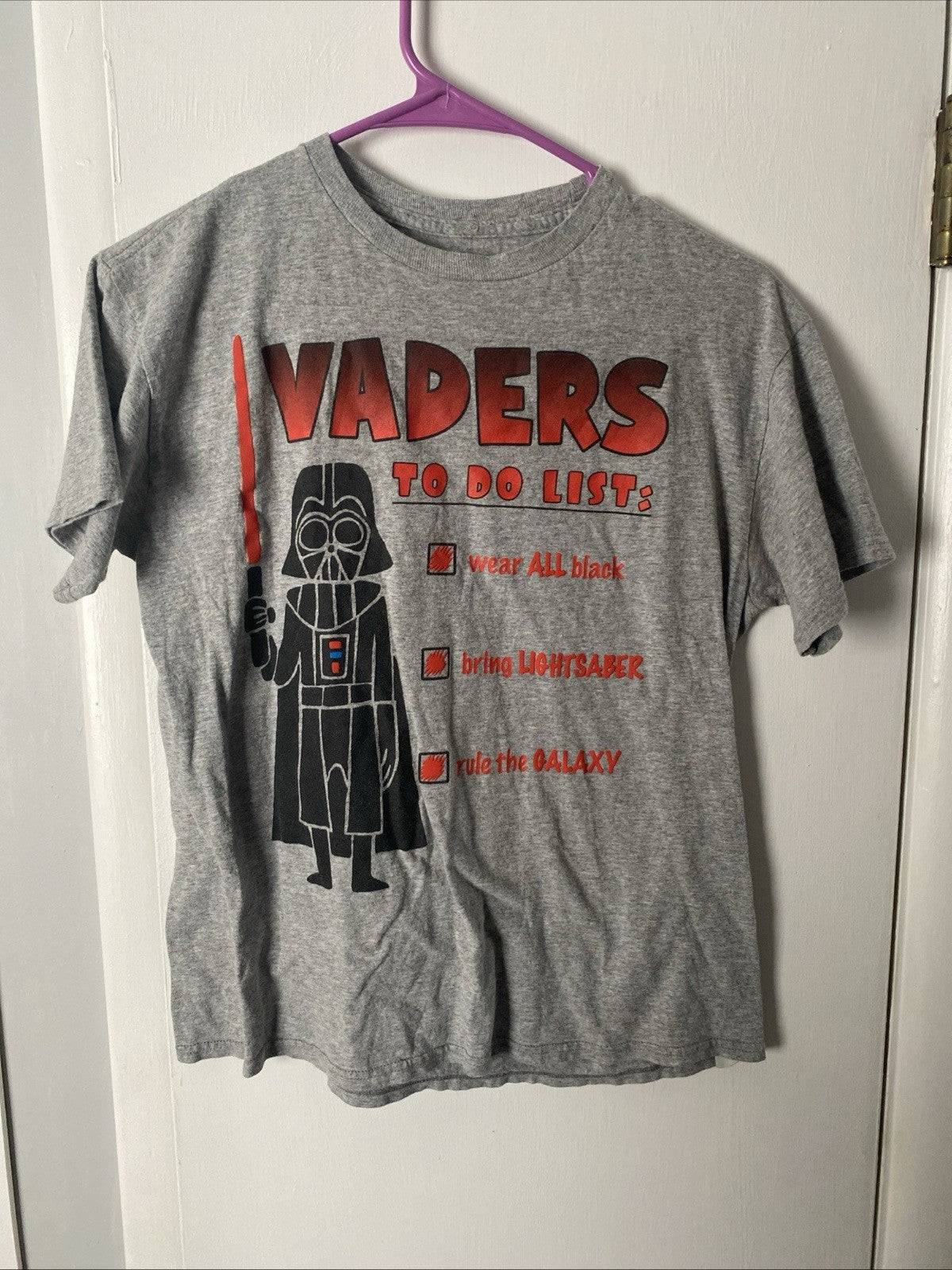 STAR WARS DARTH VADER T-SHIRT KIDS 12/14