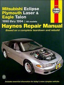 Mitsubishi Eclipse 1990-1994 Haynes repair manual 68030