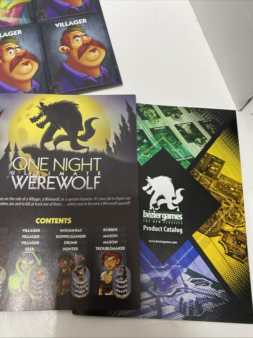 One Night Ultimate Werewolf Card Game
