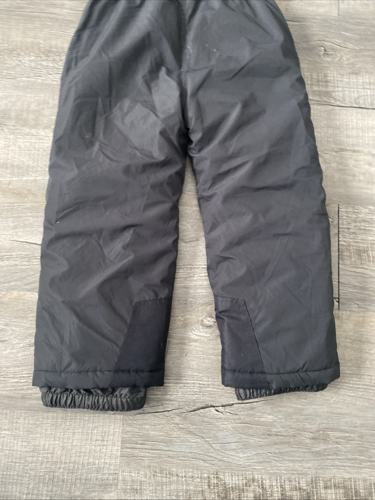 Snozu Kids Snowsuit Boys Size 6 Black Winter Snow Bib Overalls Outdoor Wear