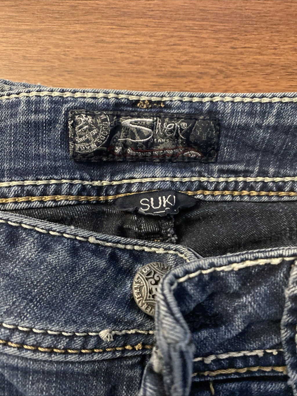 Silver Jeans Co Suki Mid Slim Boot Super Stretch W30/L33