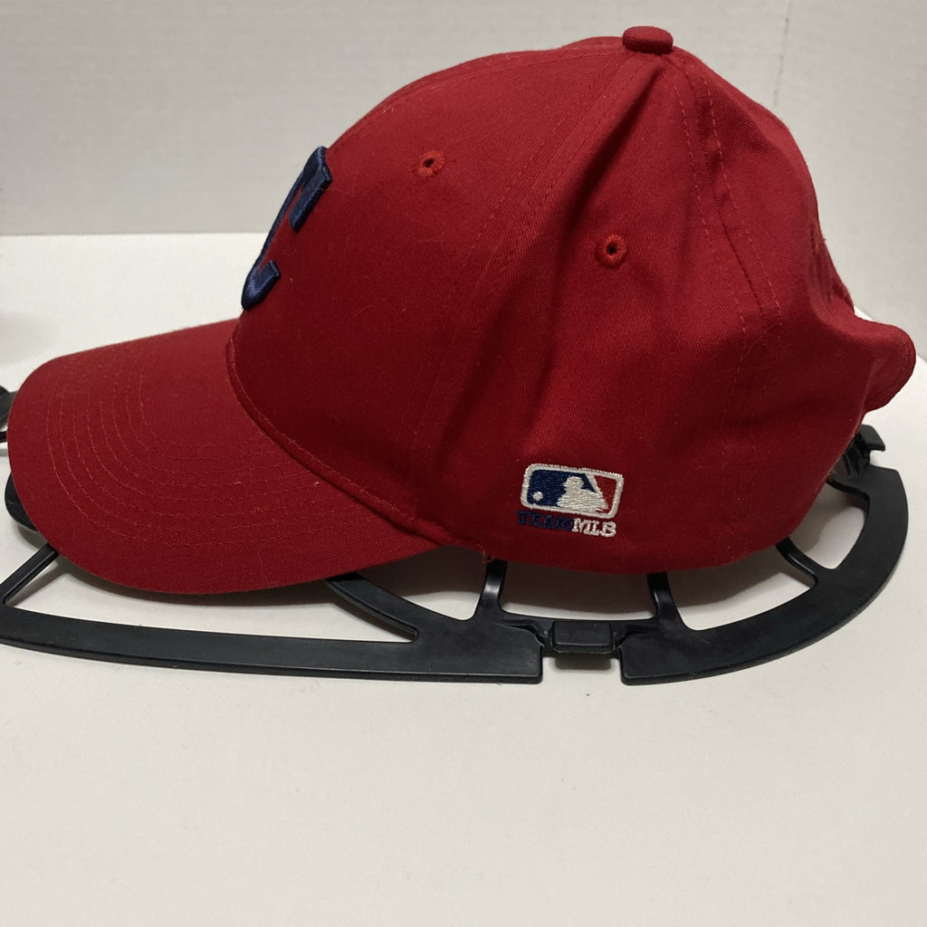 Cleveland Indians Men's Cap Hat Adjustable Size Red Used