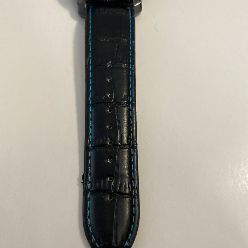 AVON Men's Casual Watch" (Quartz movement / Strap Band) BLACK  New Battery