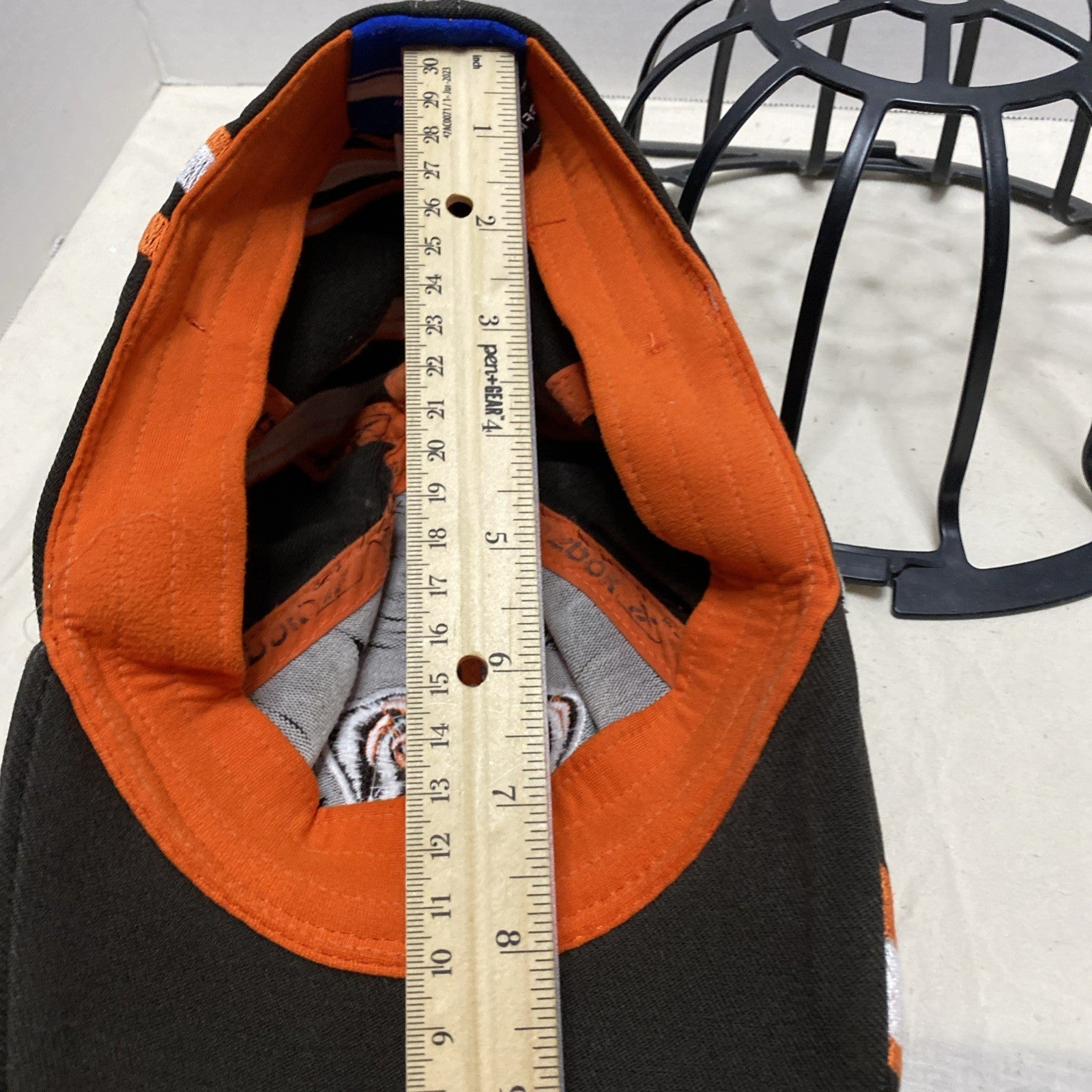 Cleveland Browns NFL equipment sideline fitted hat Reebok Fitted Large Retro