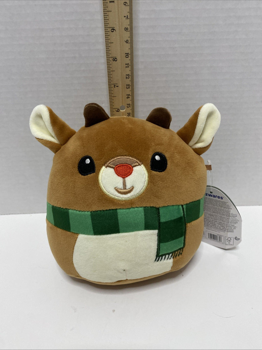 New Rudolph Squishmallow Christmas Rudolph The Red-Nosed Reindeer plush