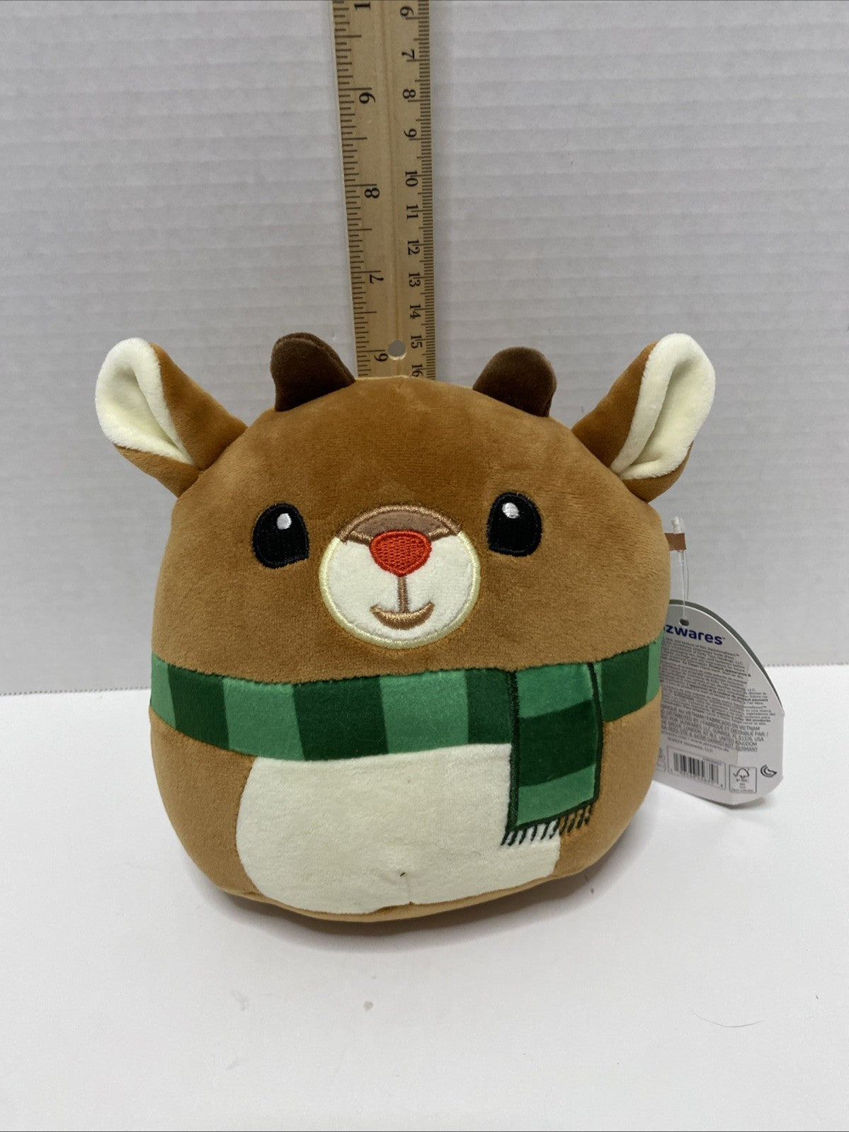 New Rudolph Squishmallow Christmas Rudolph The Red-Nosed Reindeer plush