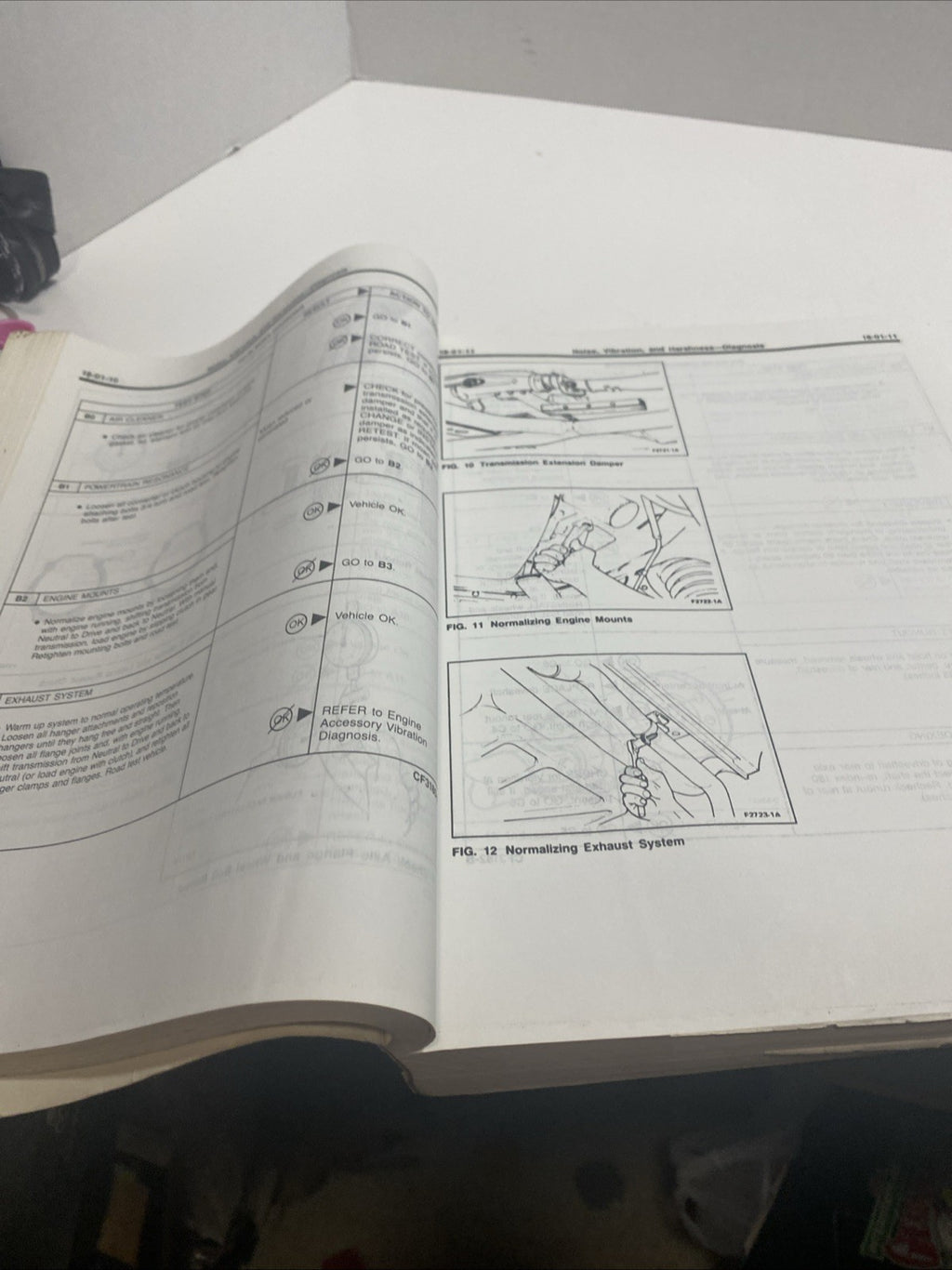 1984 Ford Car Shop Manual- Body, Chassis, Electrical- Mark VII, Continental, Thu