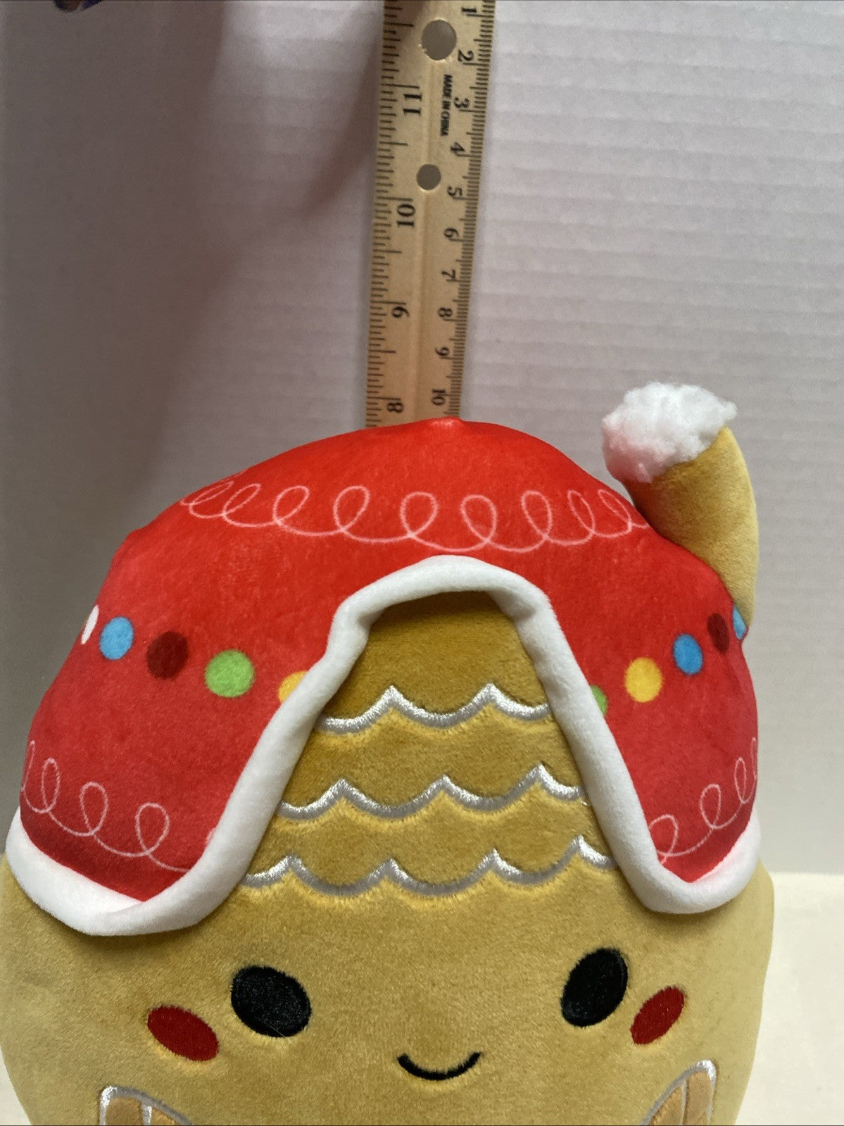 Squishmallows 9” Christmas Casa the Gingerbread House