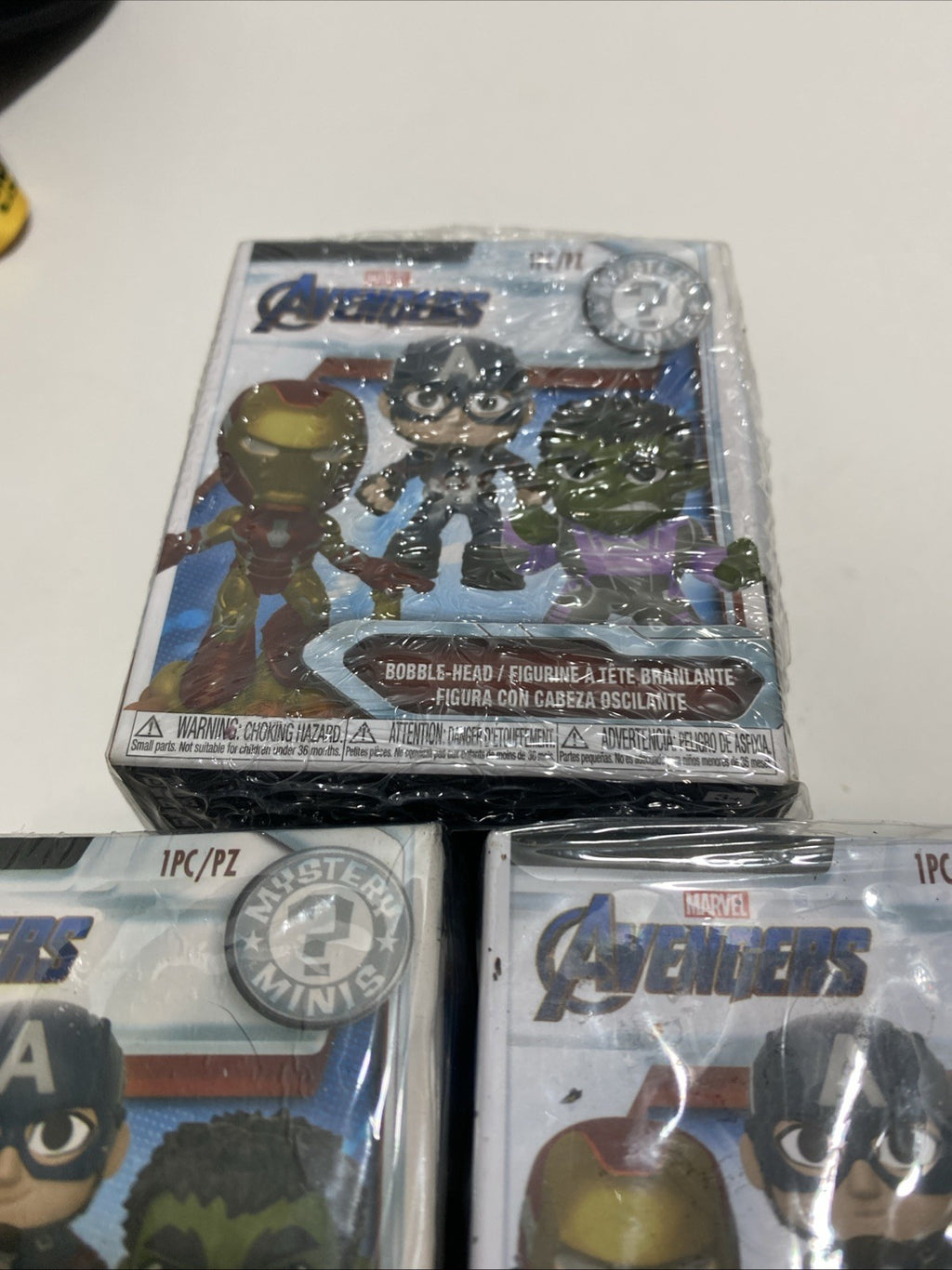 3x Funko Marvel Comics Avengers Mystery Minis Figure Sealed Lot Of 3