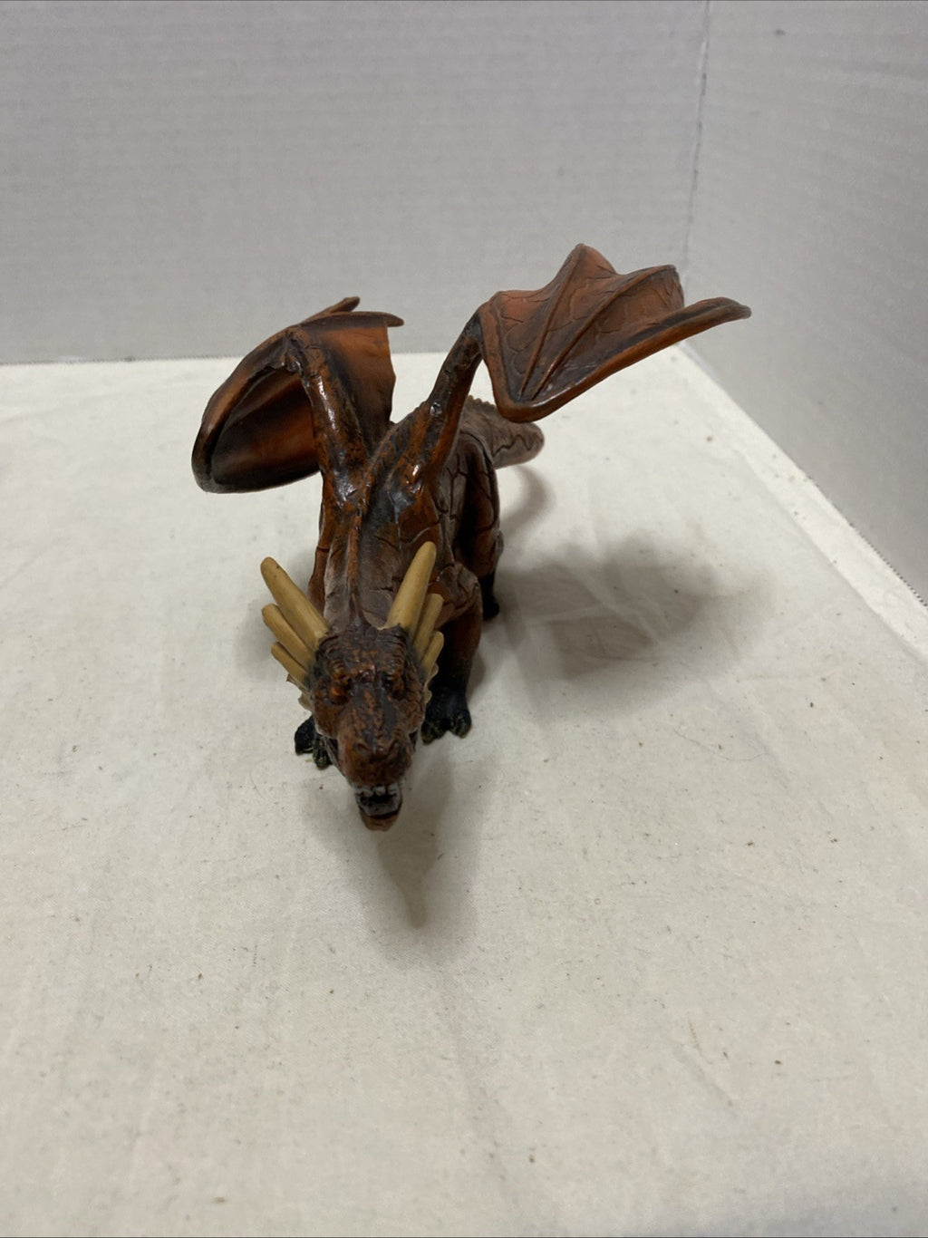 Mojo Fire Dragon Fantasy Figure Orange Winged Monster