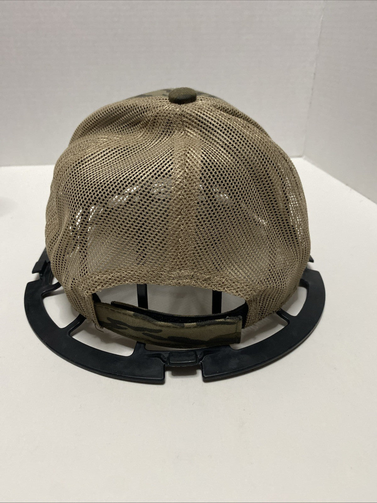 Ducks Unlimited Mesh SnapBack Trucker Cap Hat Olive Green Camouflage Adjustable