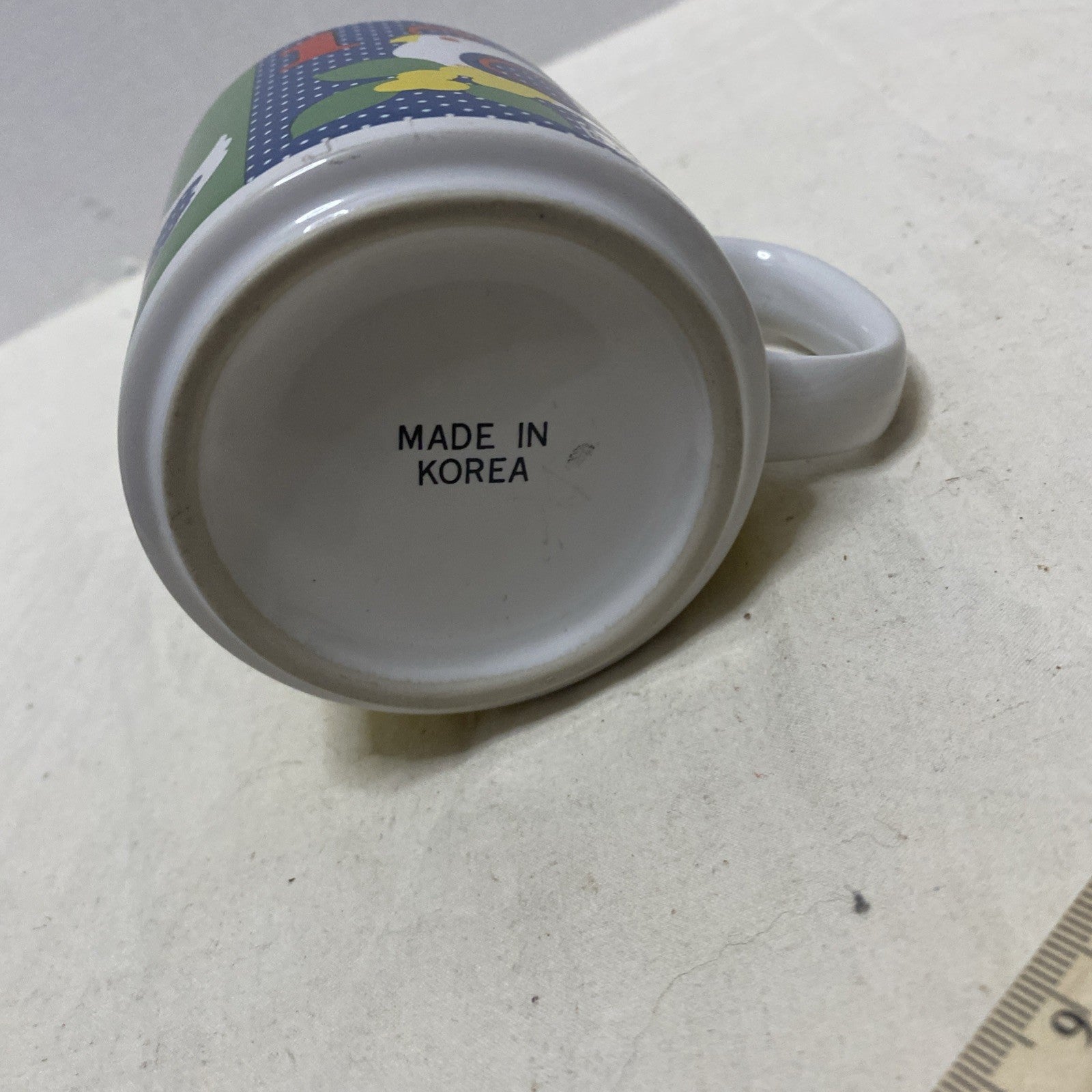 Vintage 1980'S Grant Howard 12 DAYS OF CHRISTMAS MUG 1-2-3 Coffee Cup Mug