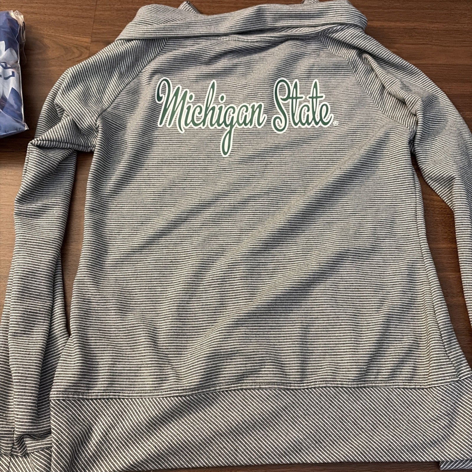 Colosseum Women’s Large Michigan State Spartans Zip Up Jacket