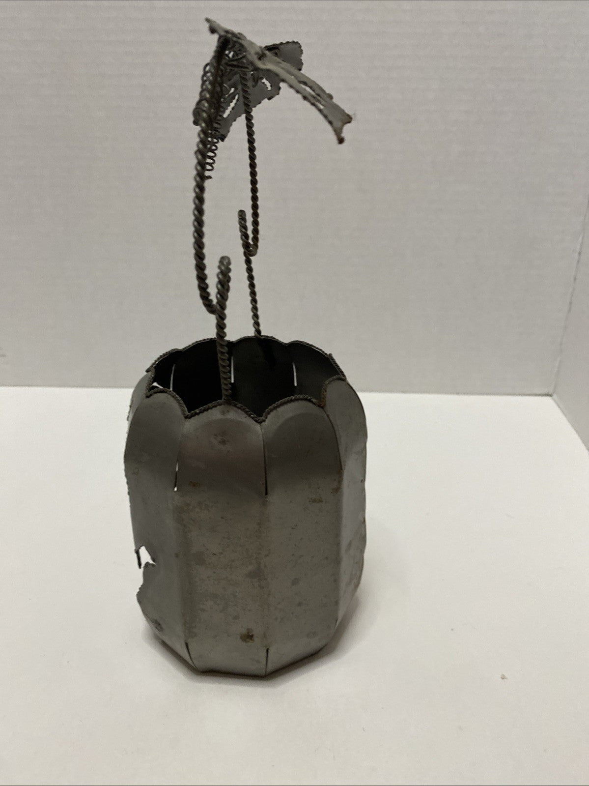 Halloween Pumpkin Votive Candle Holder - Metal