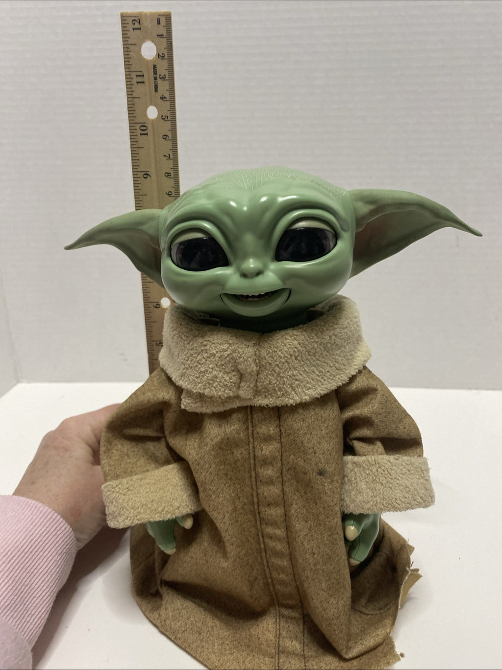 Hasbro Star Wars Talking Mandalorian Baby YODA 8”Grogu The Child 2021 Works